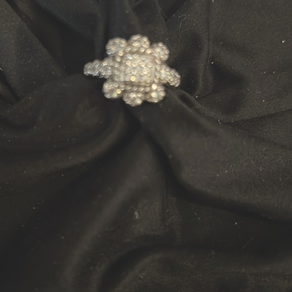 Judith Ripka CZ Silver 925 Ring Size 6